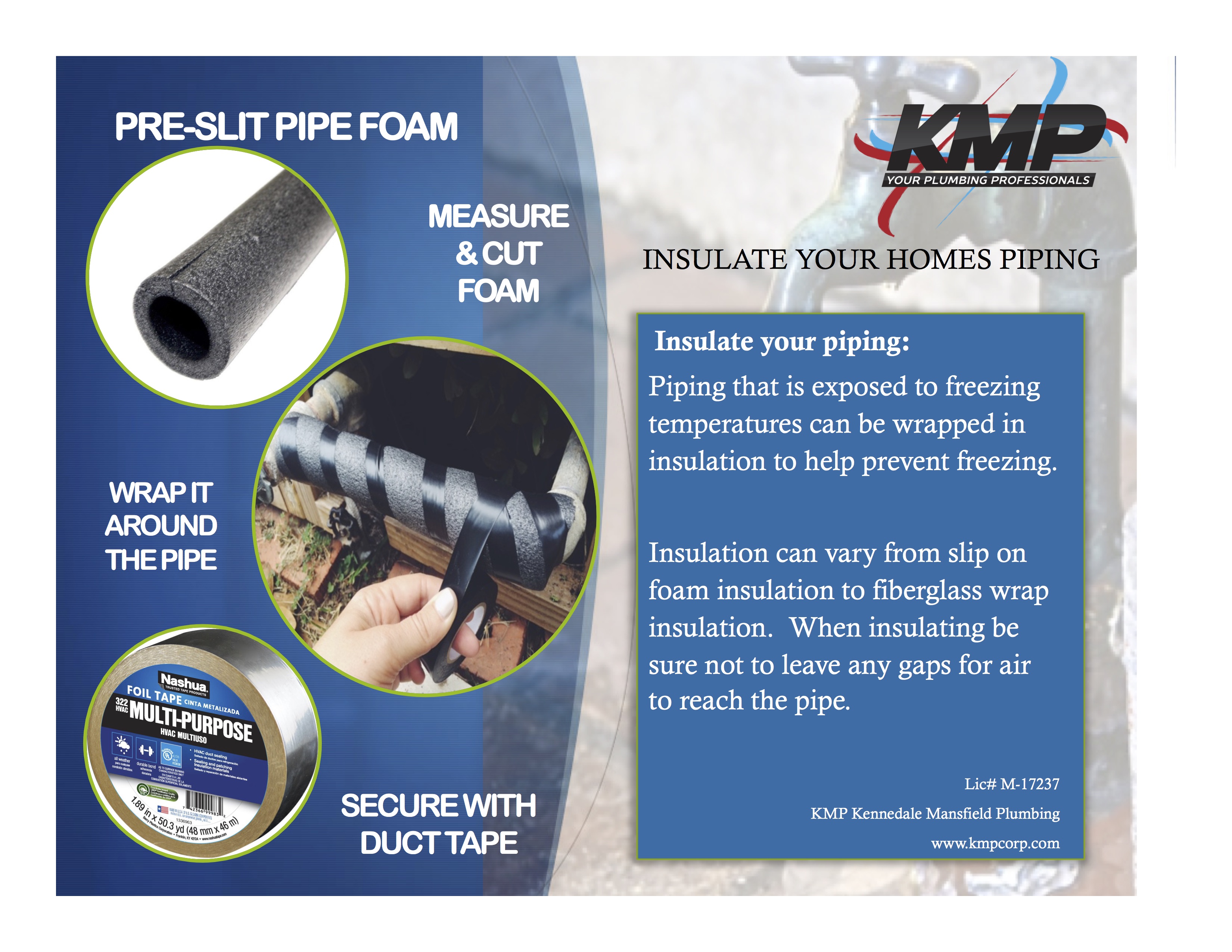 How to Winterize your home's plumbing